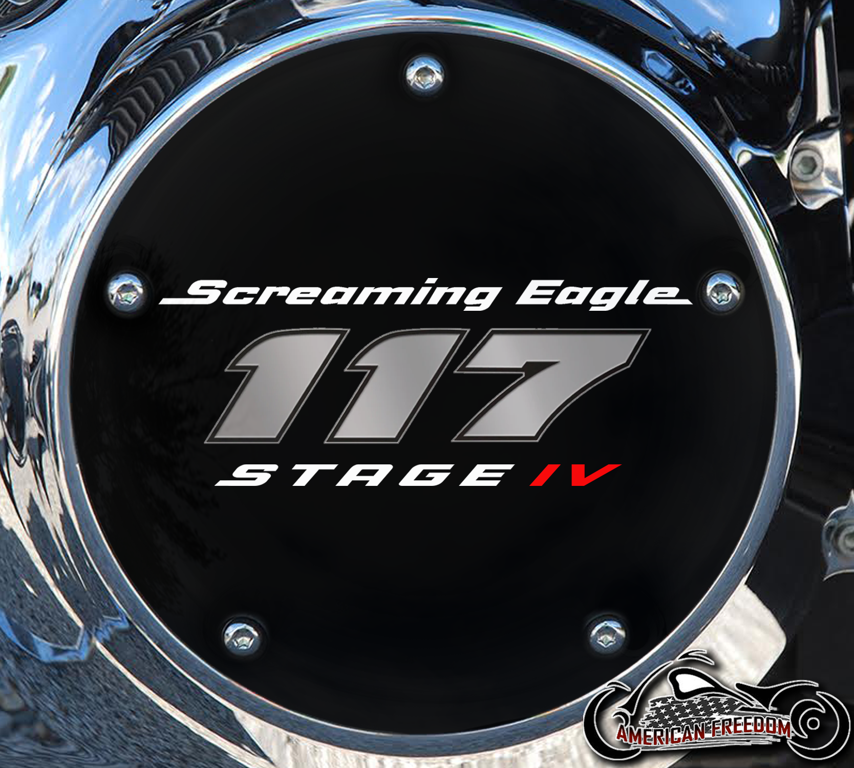 Screaming Eagle Stage IV 117 Derby Cover